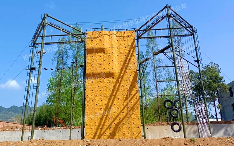 陕西汉中某景区拓展训练基地正式投入使用！
